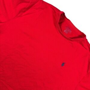 Polo Ralph Lauren Men's Classic Fit Red Crew Neck Short Sleeve T-Shirt Sz L